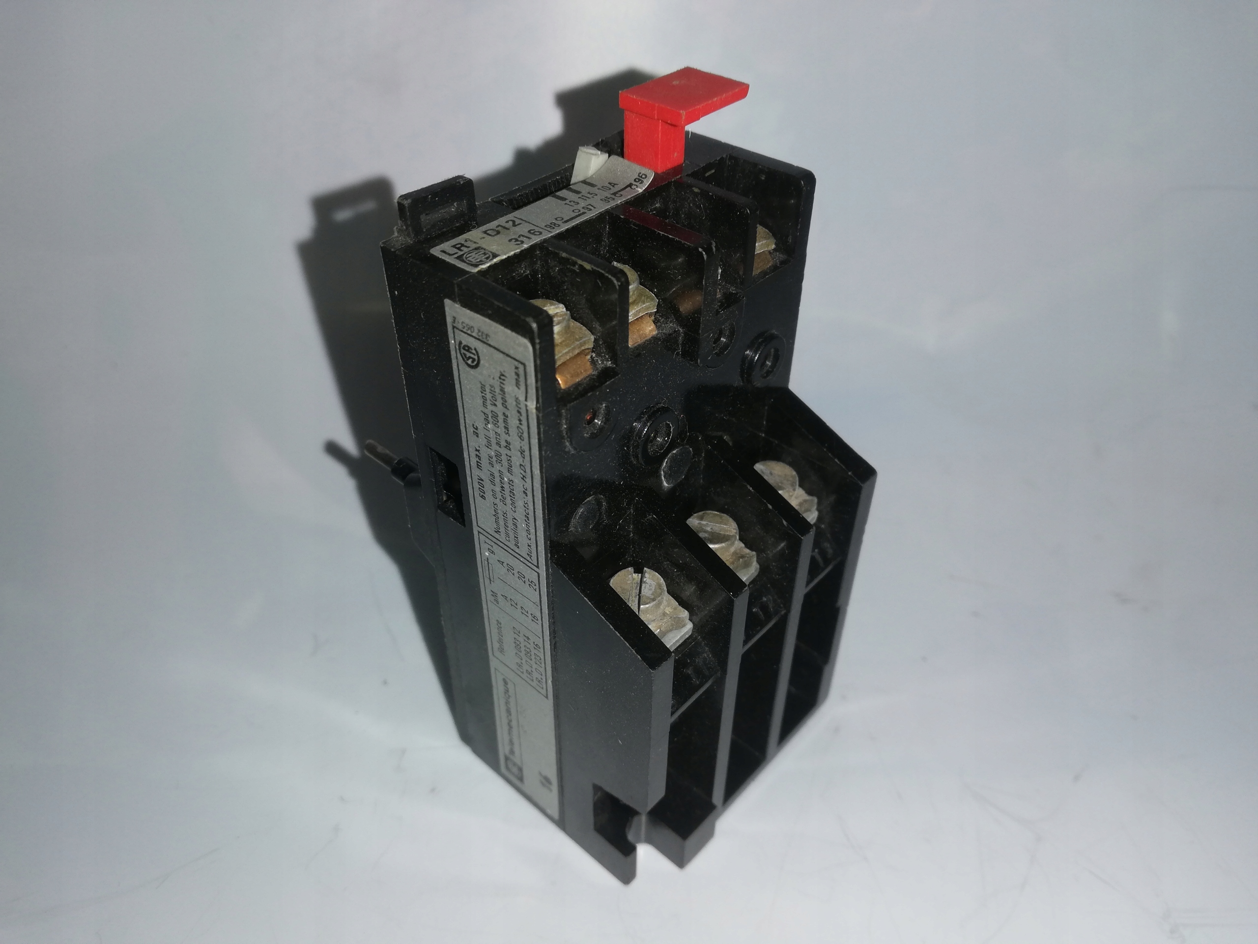 Tepelné relé LR1-D12 10A 11,5A 13A F-DPH