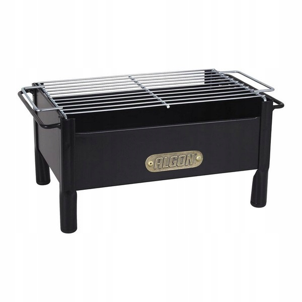 Prenosný gril Algon Iron Black 33 x 23 cm