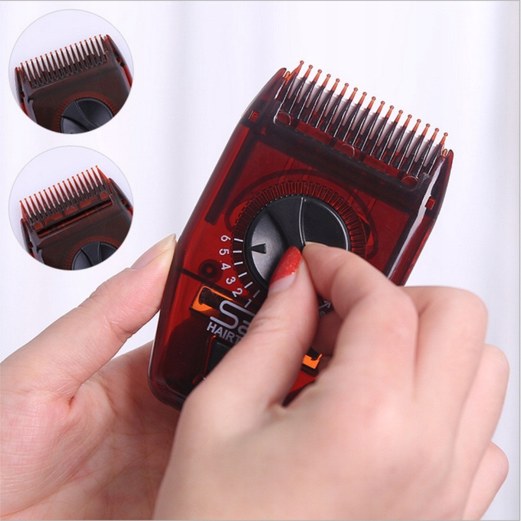 Prenosný kadernícky hrebeň mini hrebeň