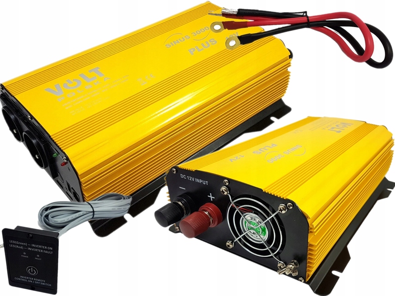 Prevodník 12V / 230V 1500W / 3000 Sinus Volt Poľsko