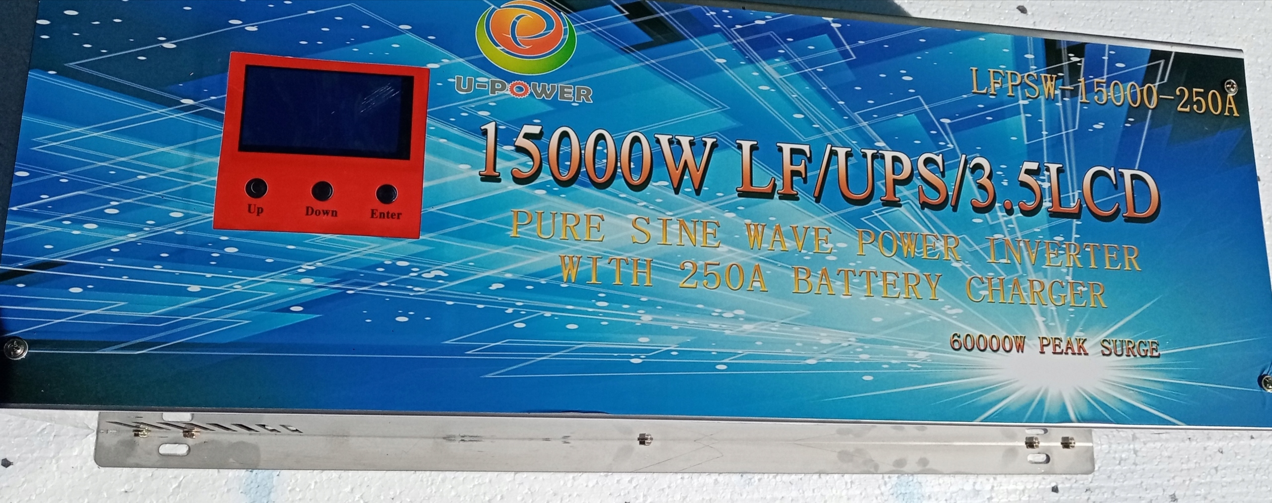 Prevodník AC / DC na 15 000 W, 48 V, sínusový invertor