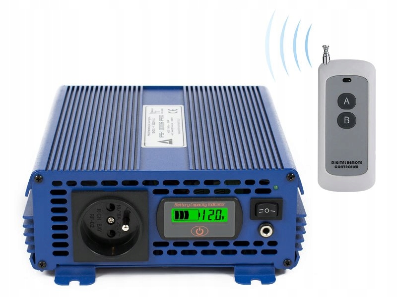 Prevodník napätia 12 VDC / 230 VAC ECO REŽIM SI