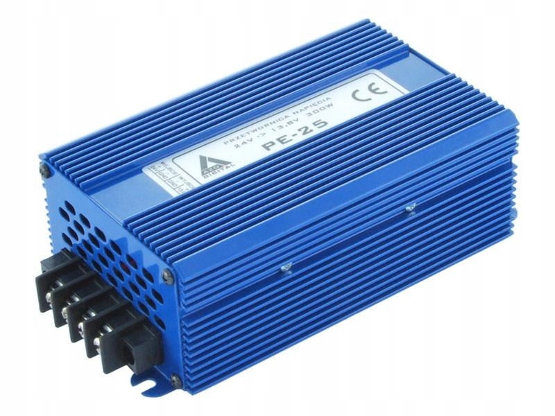 Prevodník napätia 24 VDC / 13,8 VDC PE-25 300W