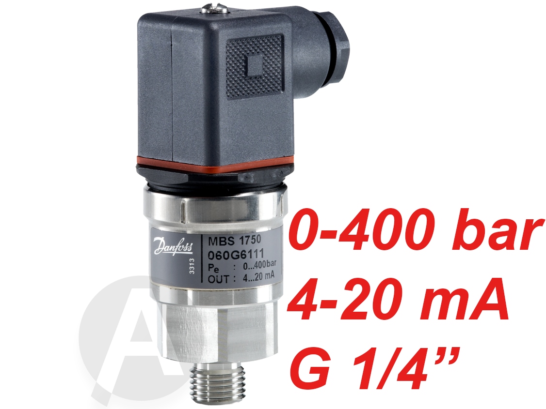 Prevodník tlaku Danfoss MBS 1750 0 - 400 bar