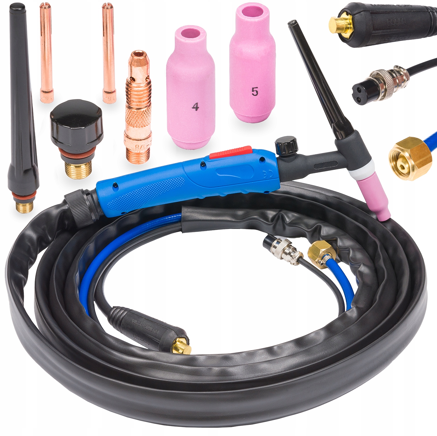 Zvárací kábel LIFT TIG-17V-16 16/25 držiak
