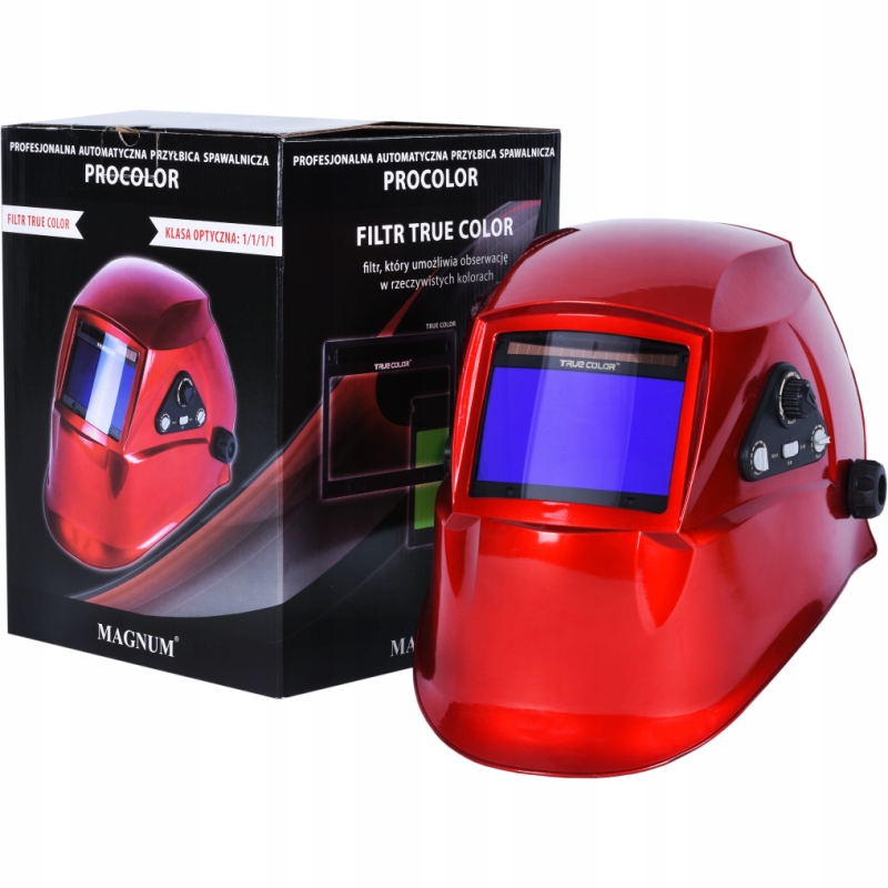 Automatická prilba MAGNUM PROCOLOR TRUE COLOR