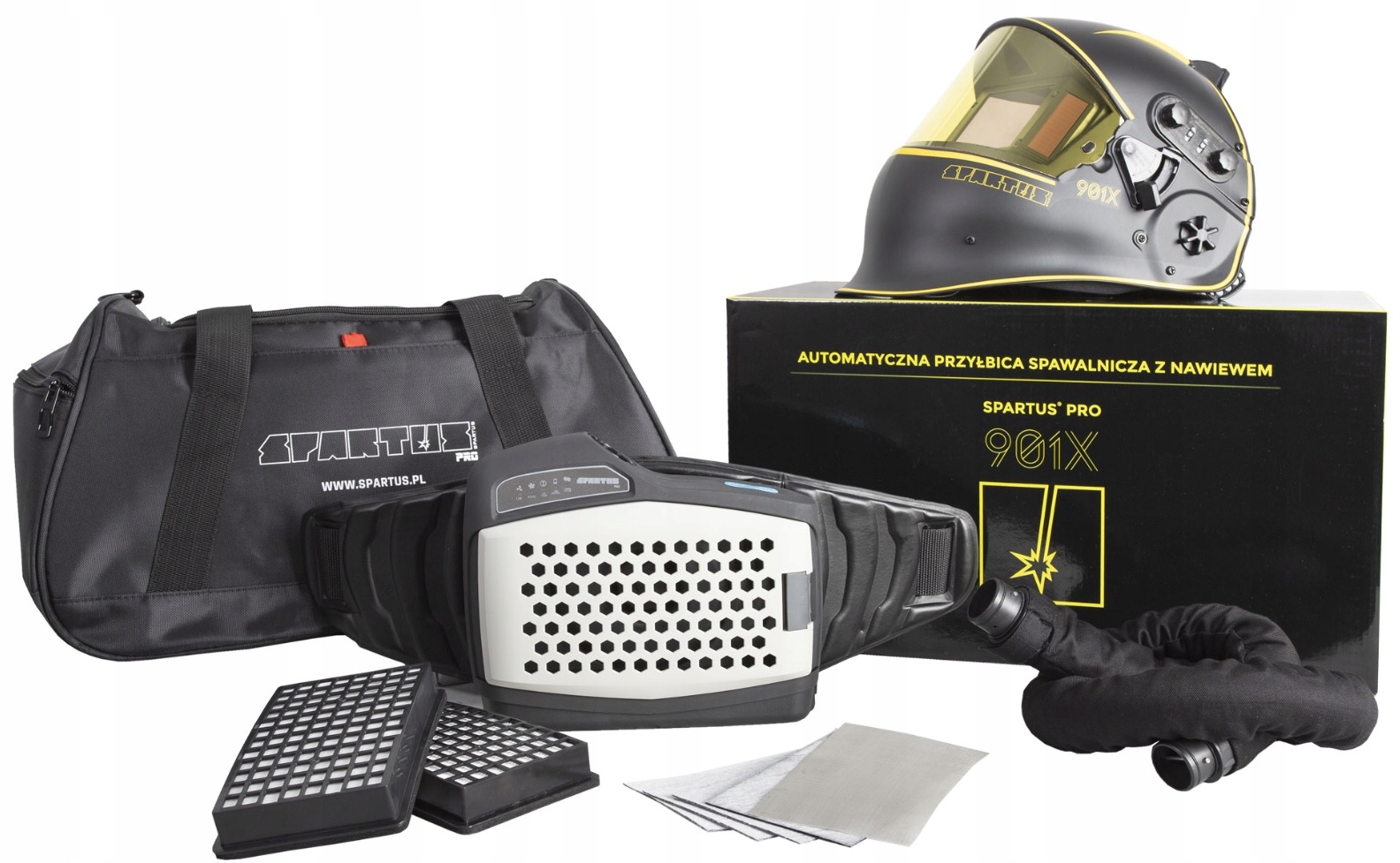 Automatická prilba SPARTUS Pro 901X s ventiláciou