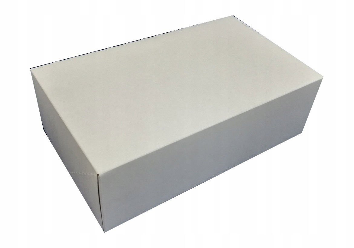 Lepené biele krabice 31x22x8cm 50ks cukroviniek