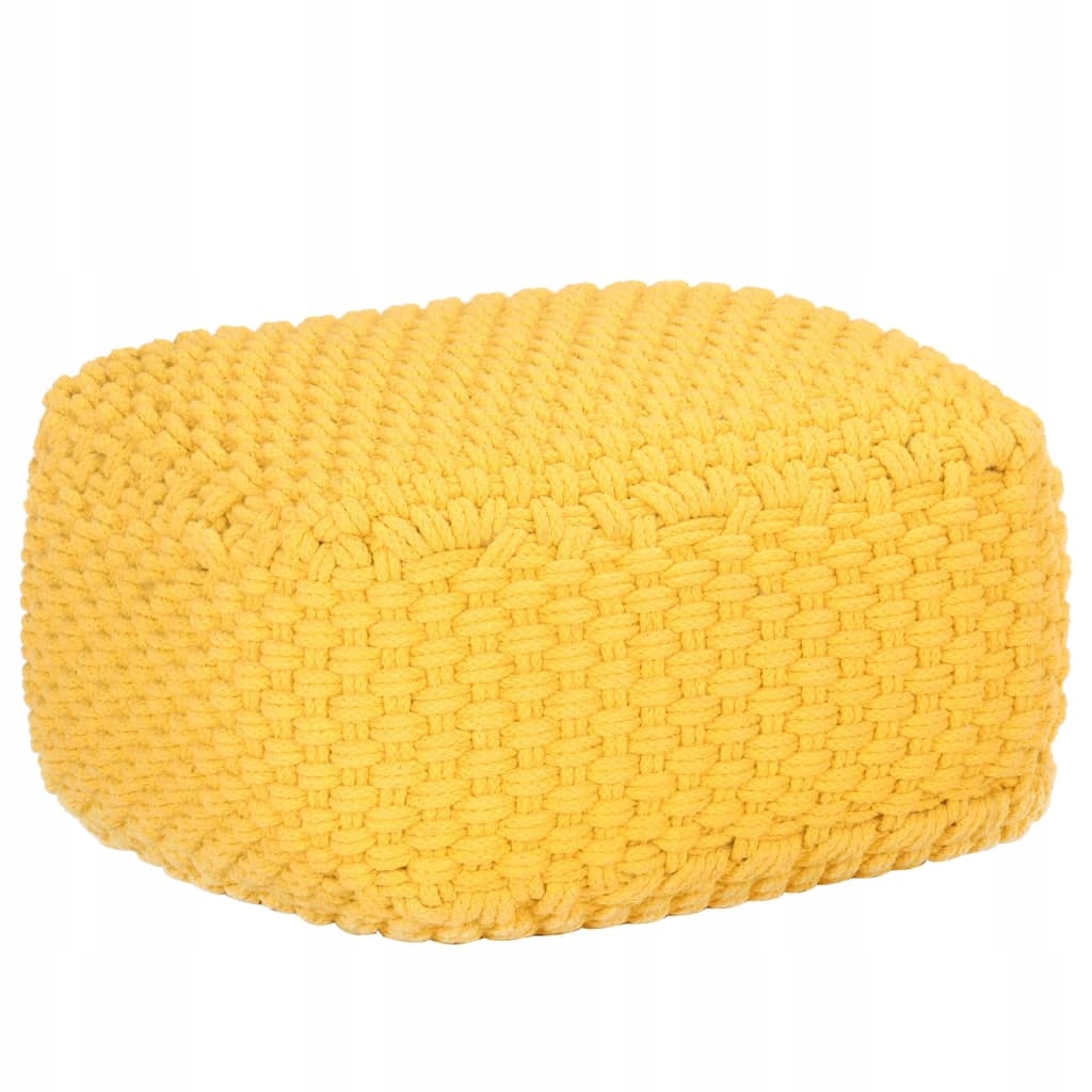 Ručne pletený puf 50