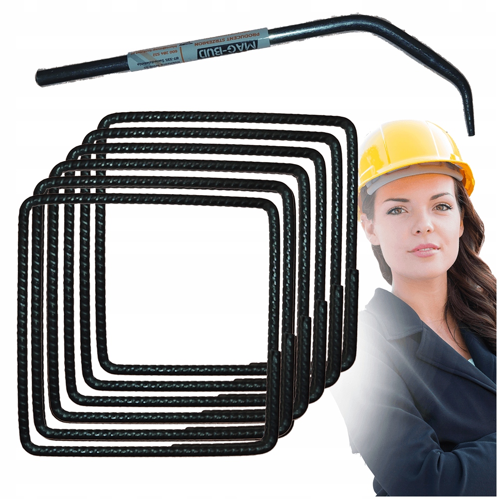 Vystužené strmene. MAG-BUD MBS061515 15x15 6 mm