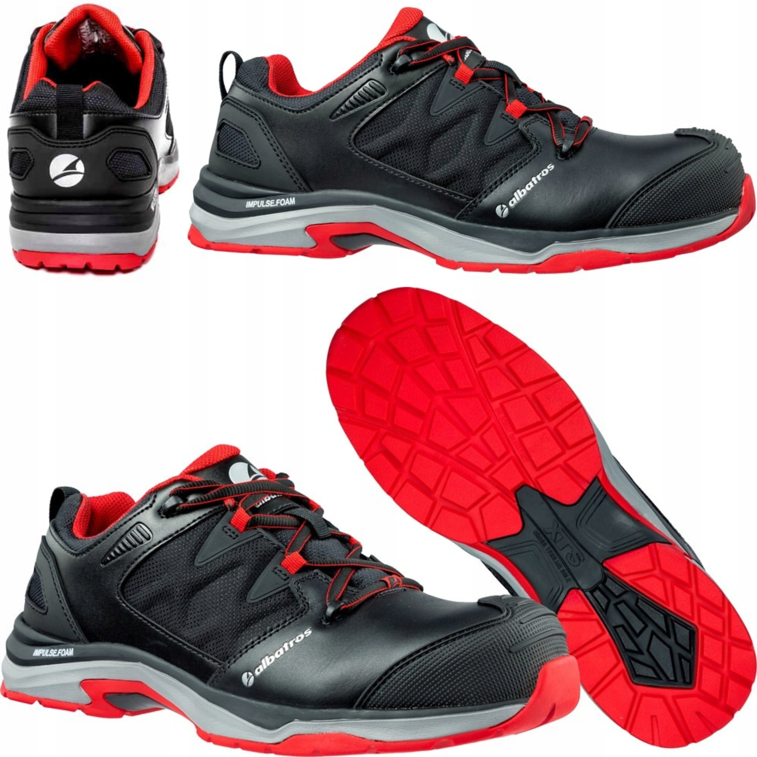 Pracovná obuv Albatros ULTRATRAIL BLACK LOW, veľkosť 41