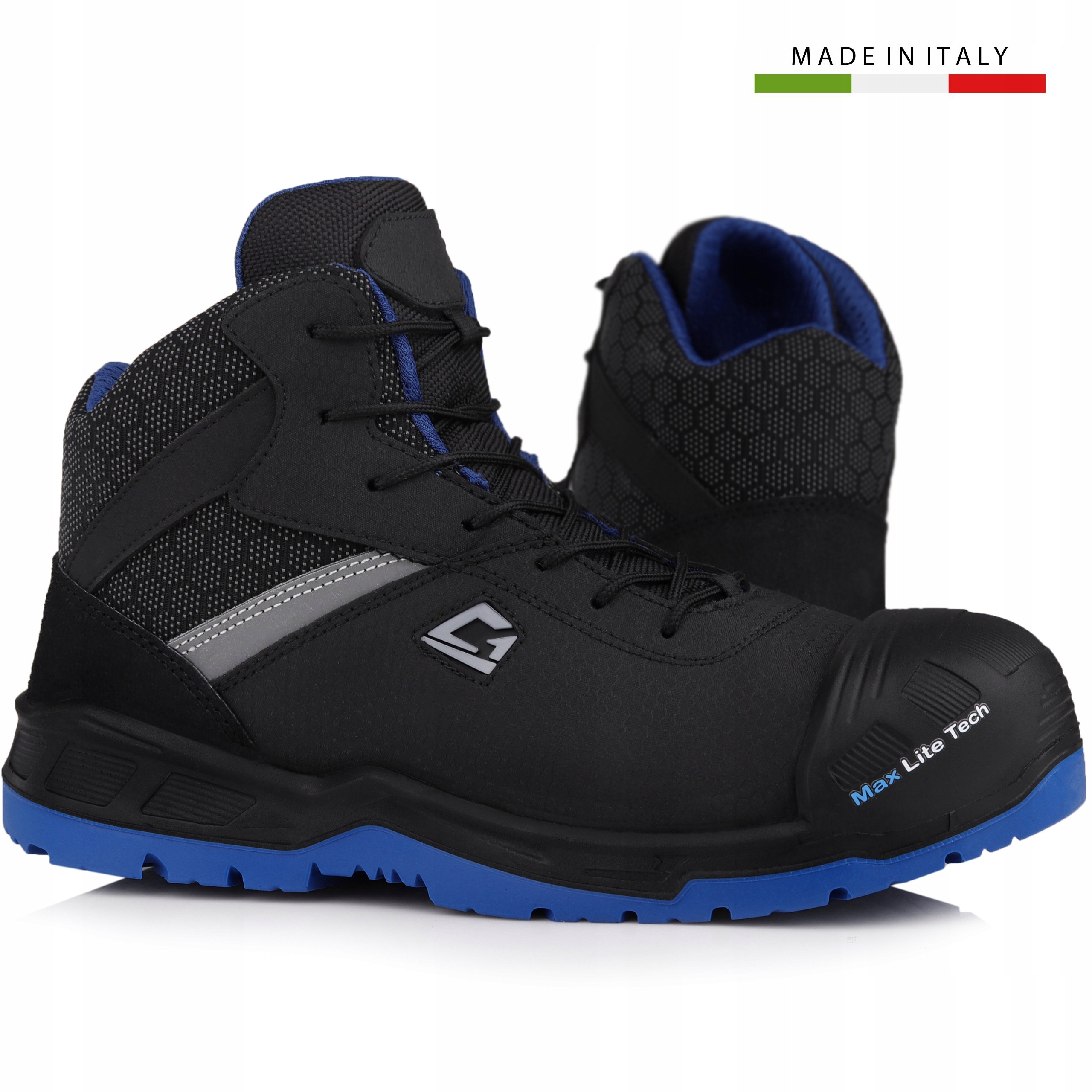 Pracovná obuv Garsport, vysoké topánky, Work Trappers Safety System Max LIte Tech, veľkosť 44