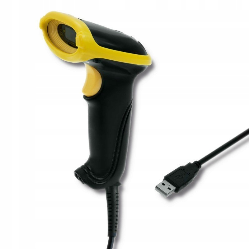 1D čítačka čiarových kódov Qoltec USB