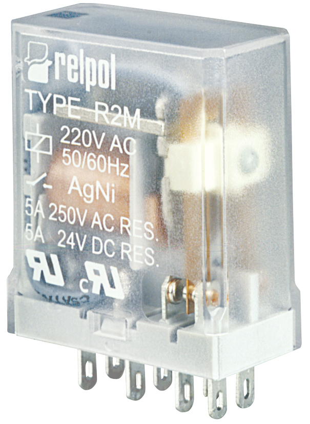 R2M-2012-23-5230 Relé RELPOL 230VAC # 86