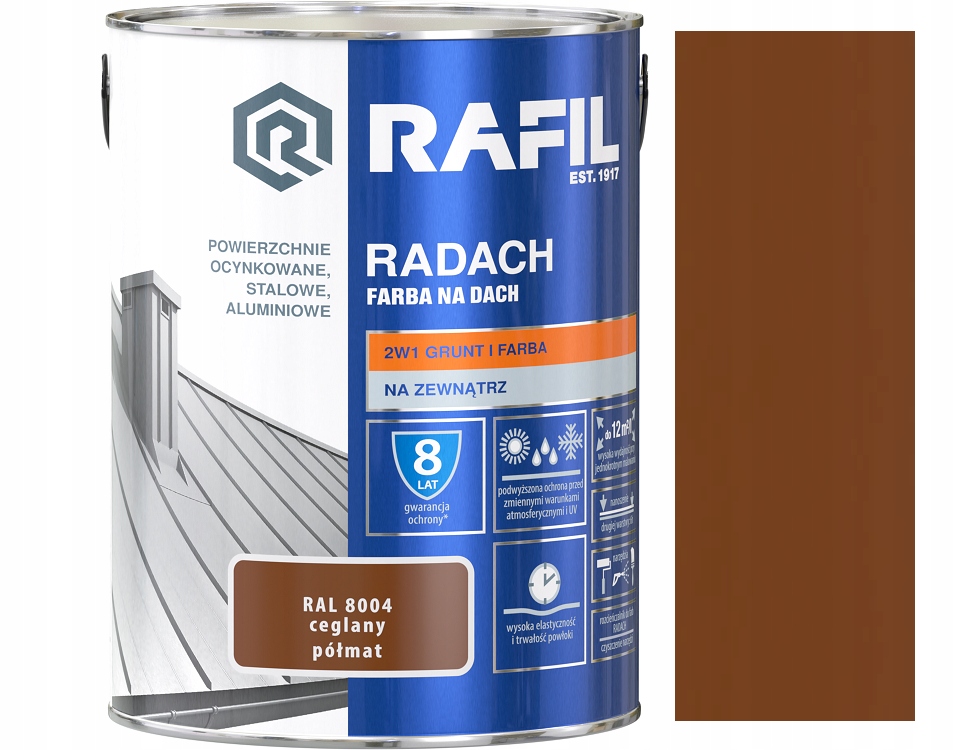 Rafil farby odtiene hnedej 5 l