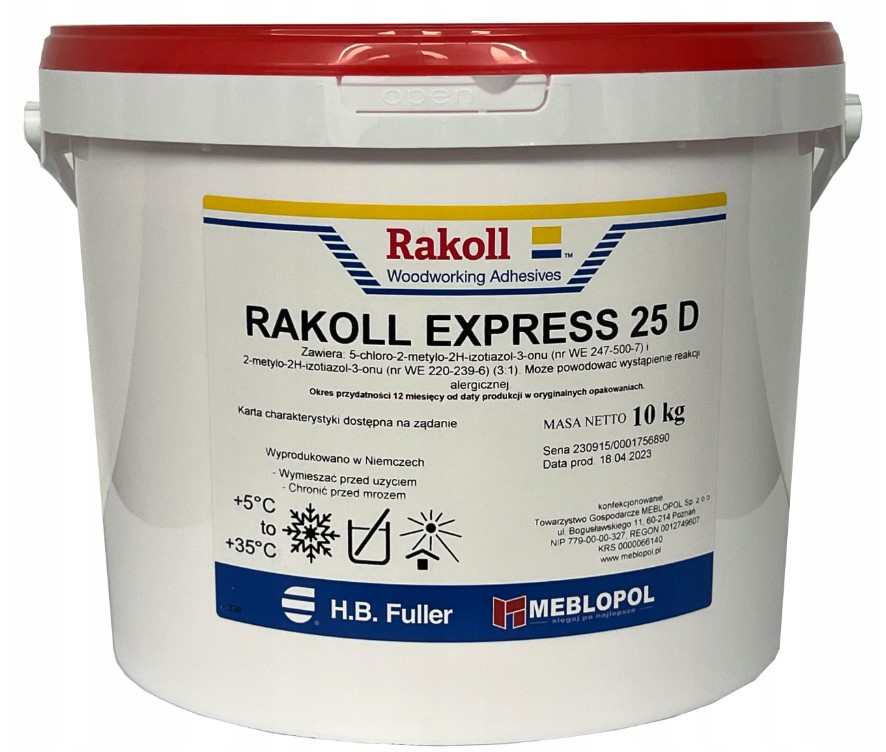 Lepidlo RAKOLL EXPRESS D3 10KG