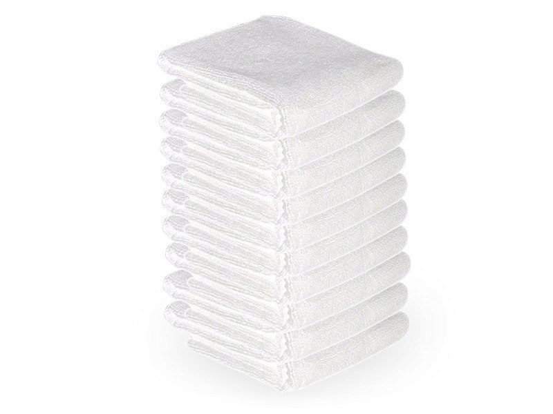 MIKROVLÁKNOVÁ UTERÁK 73X40CM 10ks BIELA Novinka!
