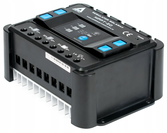 REGULÁTOR NABÍJANIA 20A MPPT 12V 24V SOLÁRNY PANEL