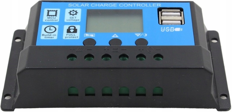 REGULÁTOR NABÍJANIA RBL SOLAR PWM 12V 24V 30A