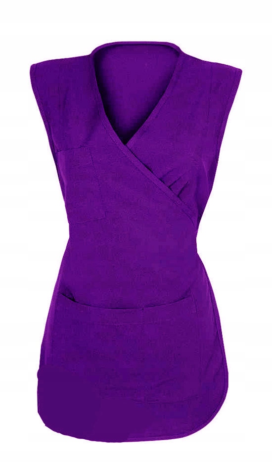 RENA KADERNÍCTVO APRON VEĽKOSŤ Fialová: L / XL