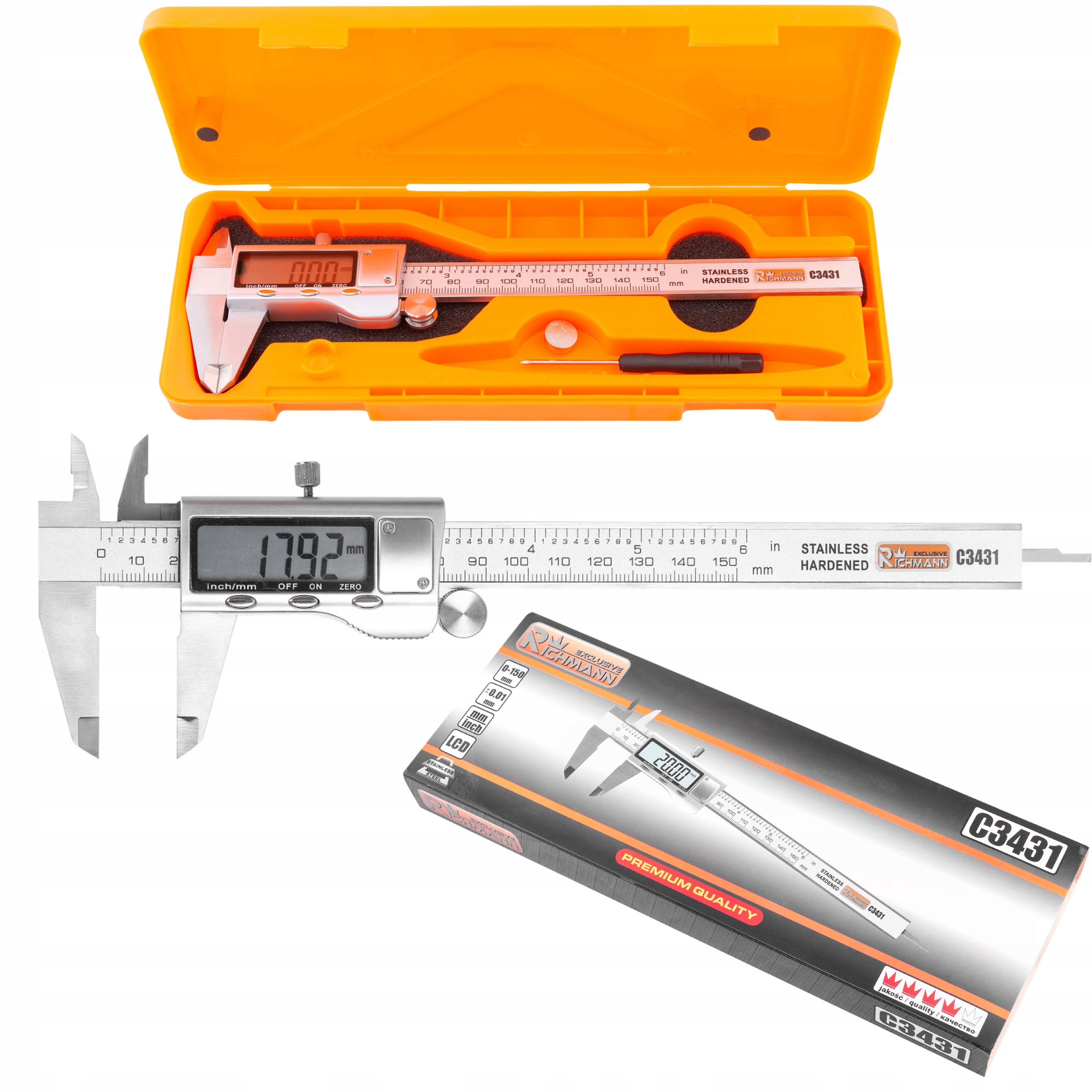 Elektronické strmeň Corona/Richmann 150 mm