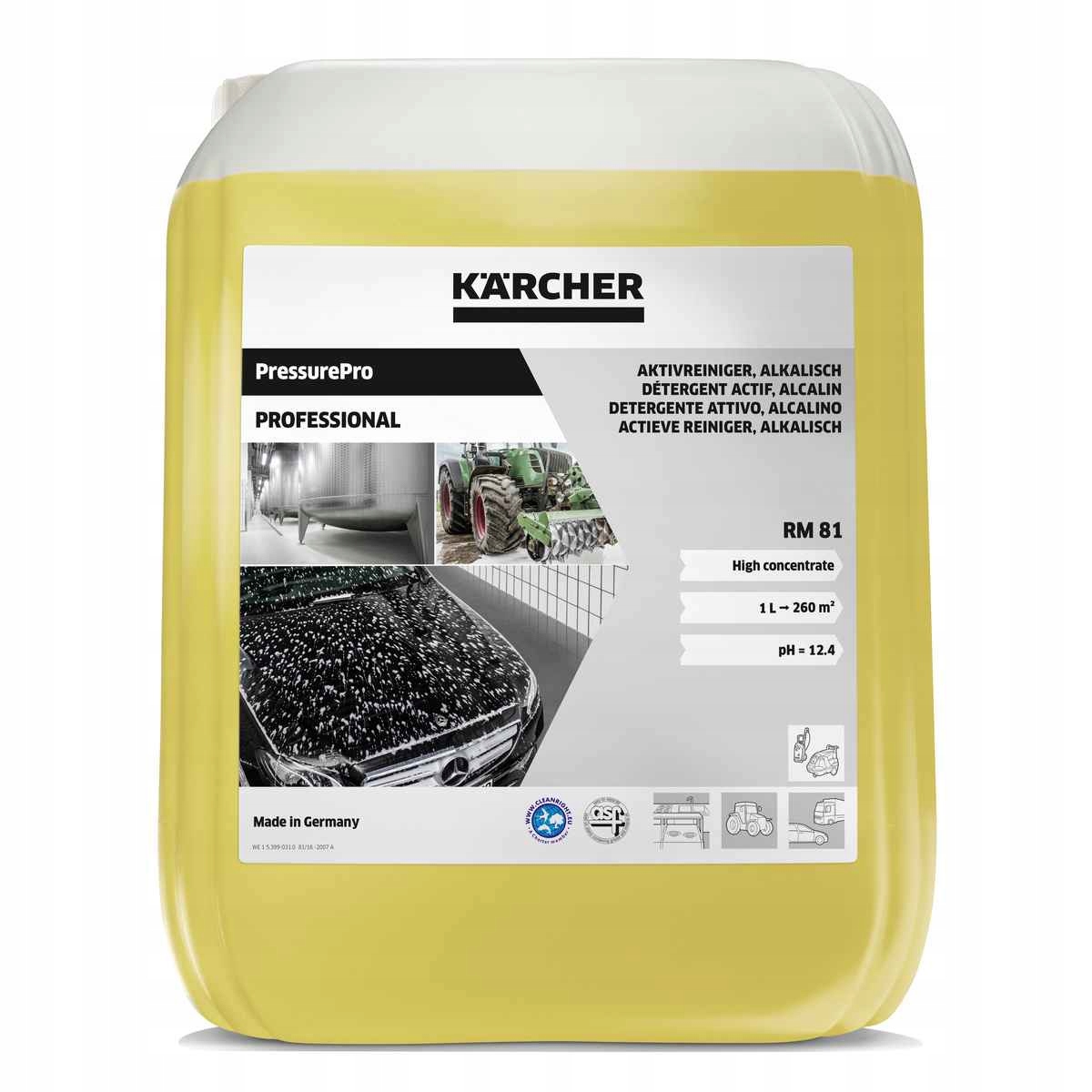 KARCHER RM 81 10L ASF Aktívny čistiaci prostriedok