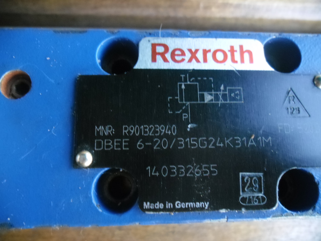 HYDRAULICKÝ ROZDEĽOVAČ DBEE6-20 / 315G24K31A1M