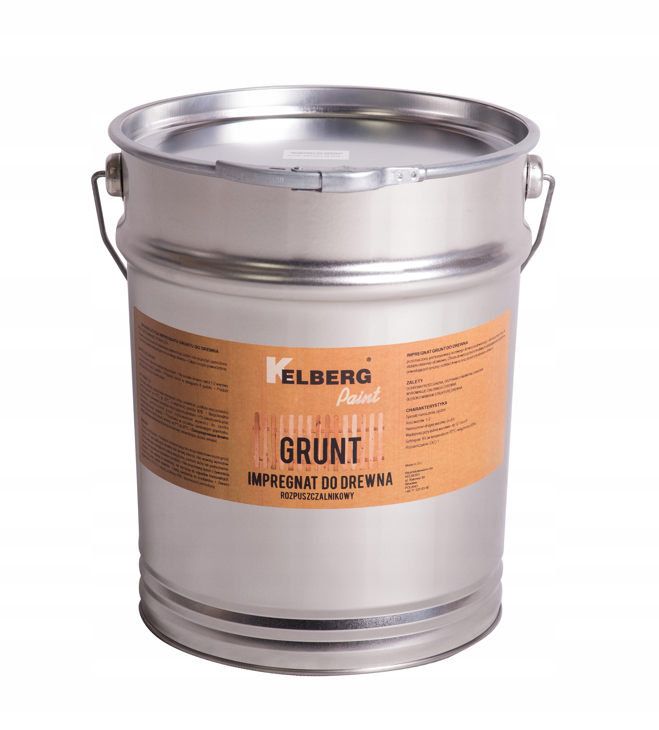 Kelberg Paint impregnácia na drevo na báze rozpúšťadiel 10 l