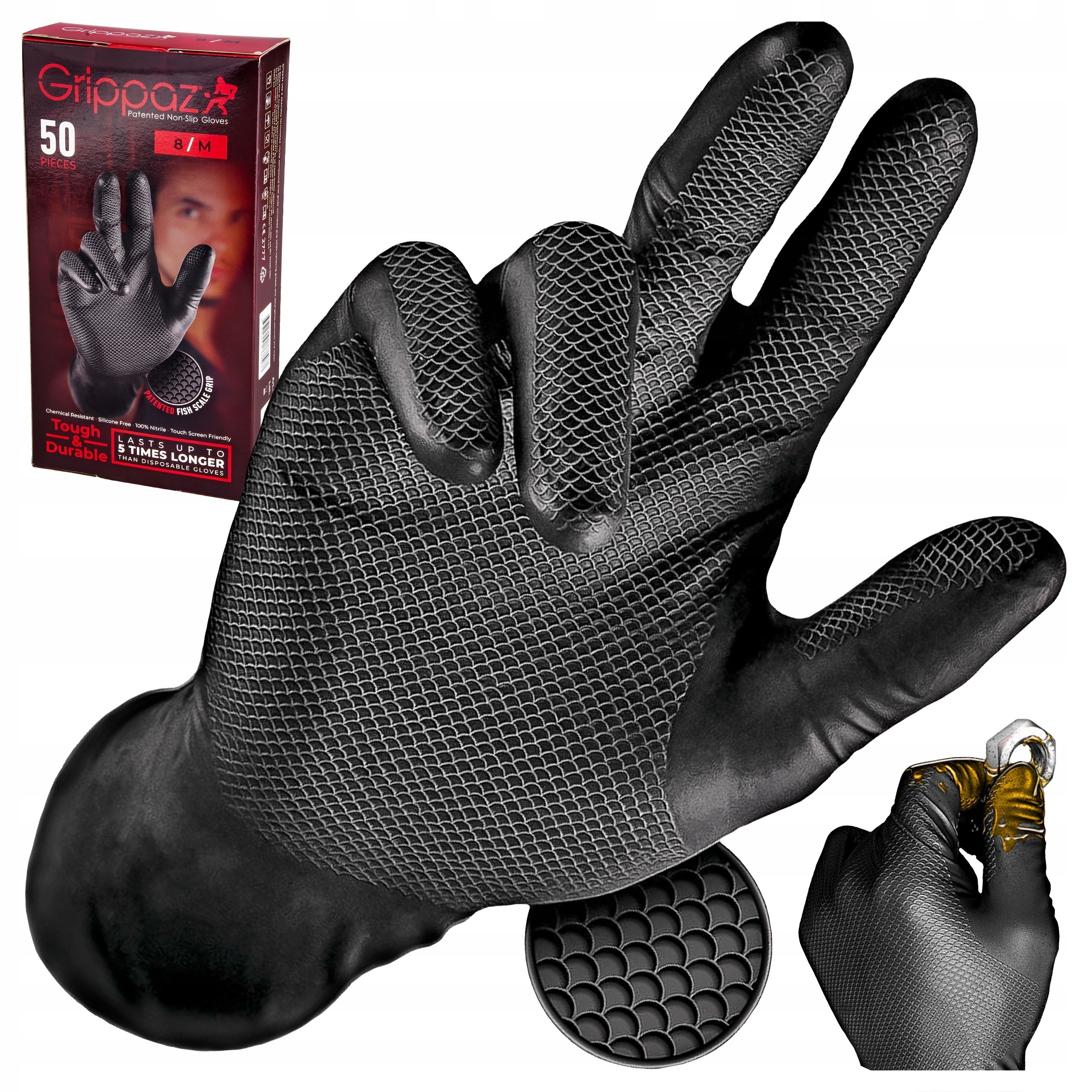 Rukavice Grippaz veľkosť 9 - L