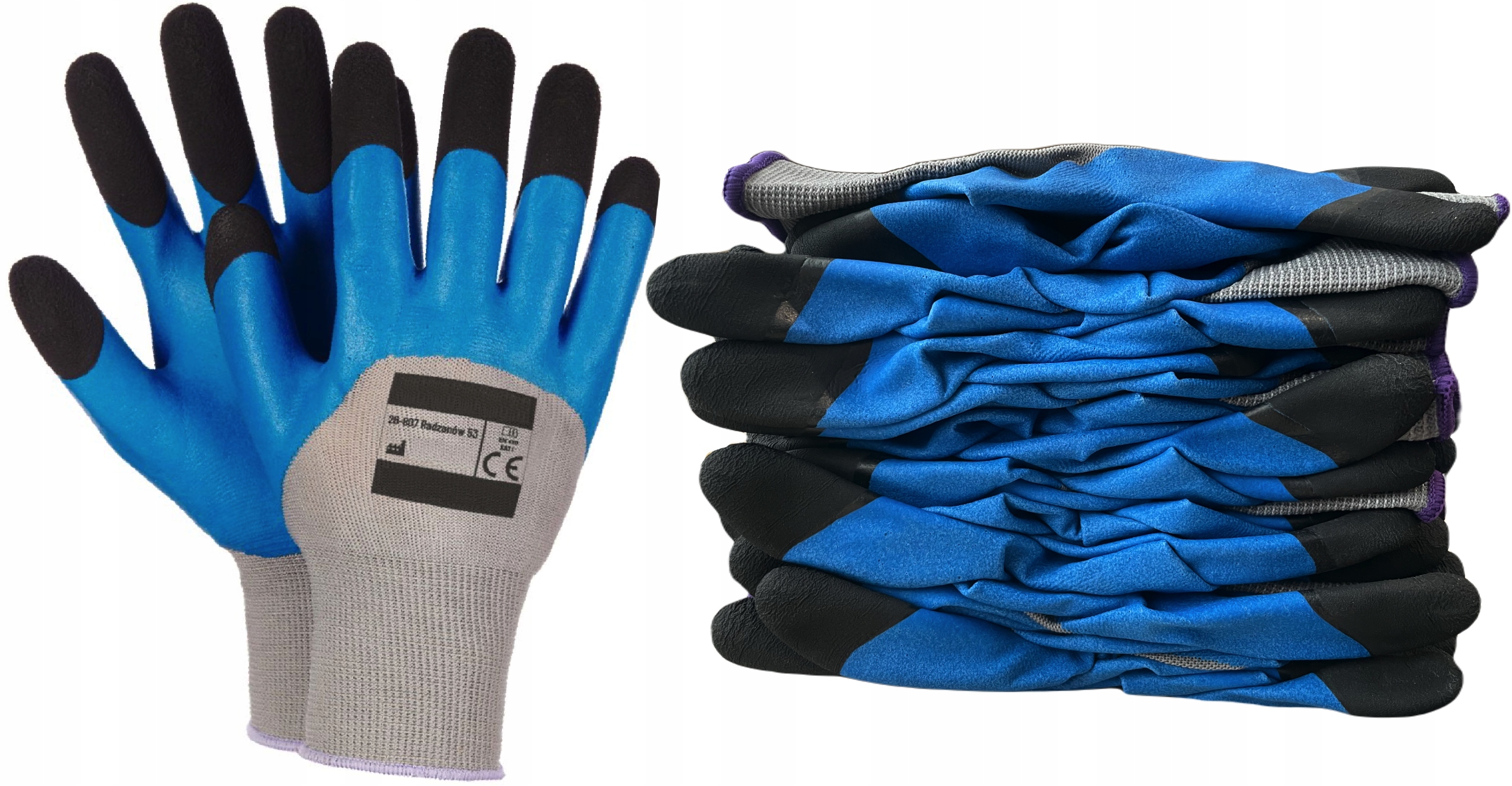 RUKAVICE pracovné rukavice FOAM foam 12 párov