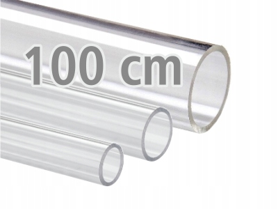 PIPE 133mm / 3 plexisklo PMMA bezfarebné 100cm