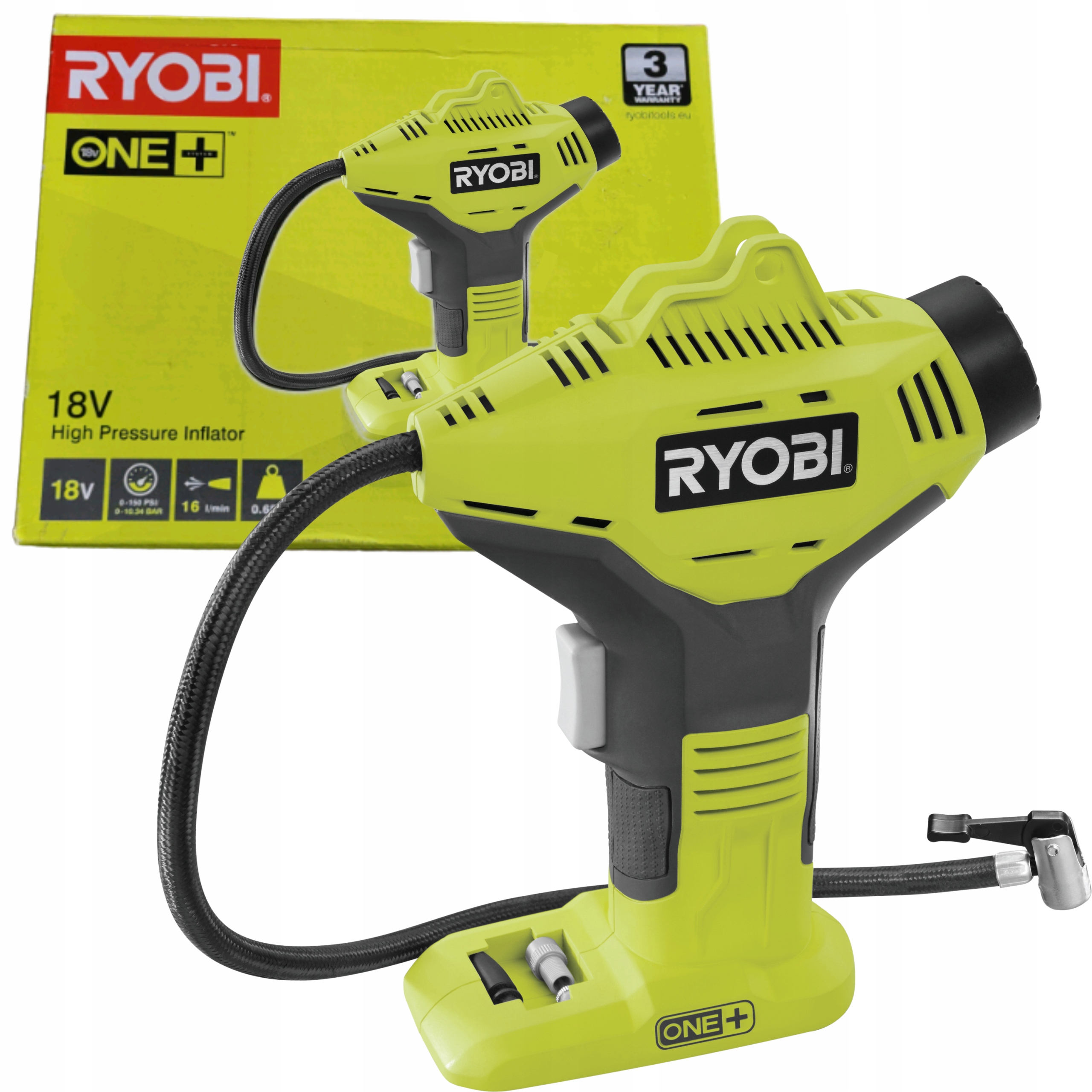 Kompresor bezolejový Ryobi R18PI-0 0 l 10,34 bar