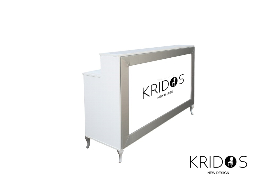 LED osvetlený príjem s logom KRIDOS