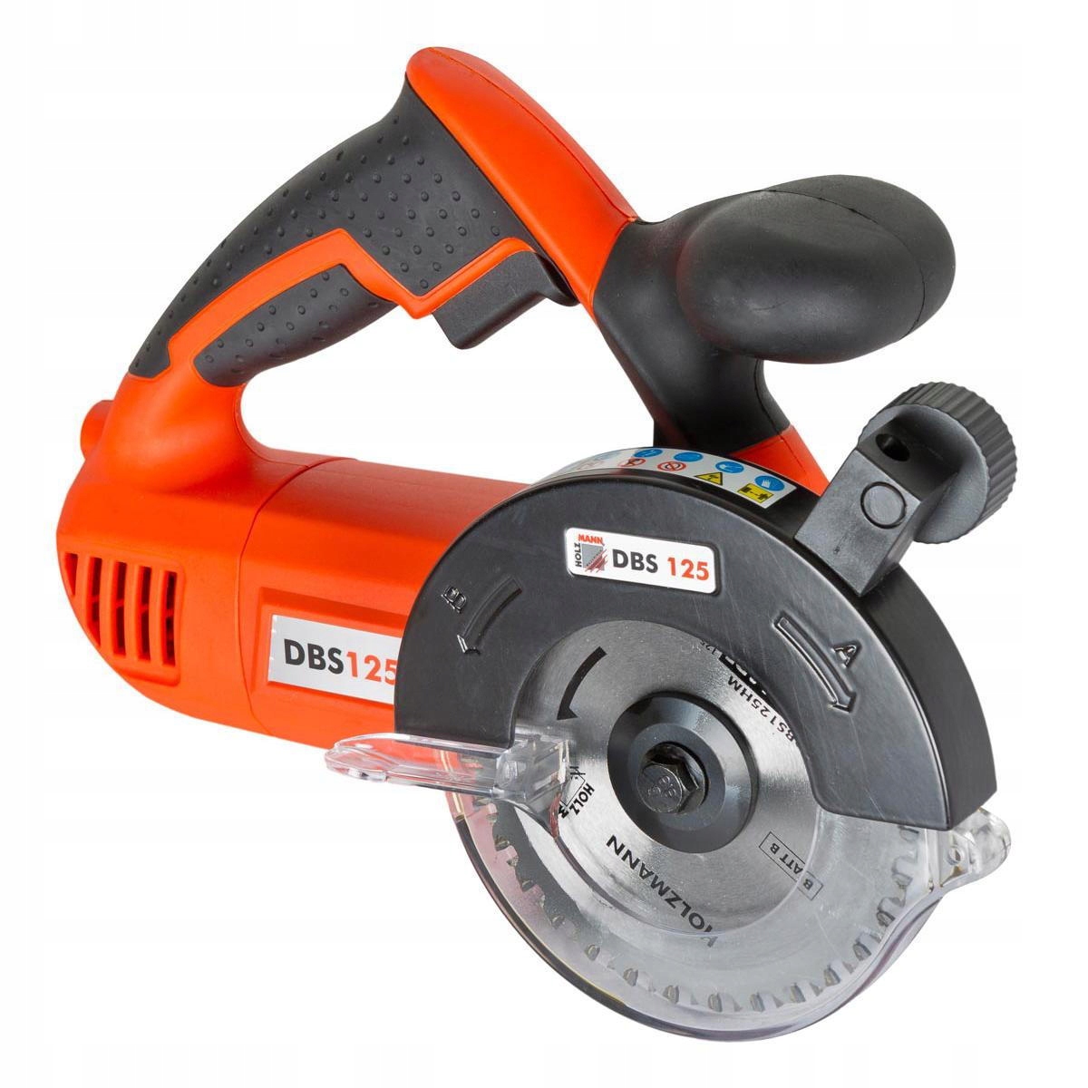 Ručná okružná píla s DOUBLE SAW BLADE DBS125