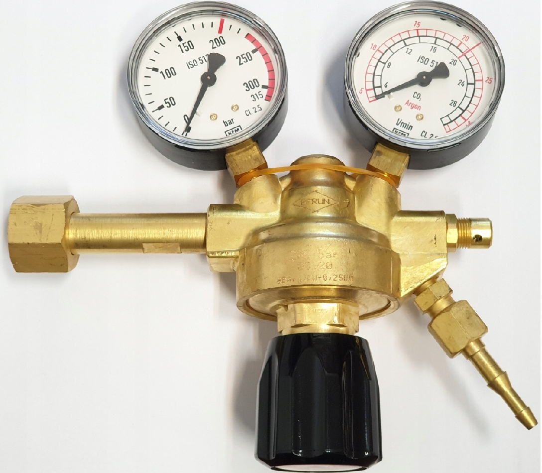 Reduktor argón / CO2 / MIX PERUN RBARG / KW - 0,25WM