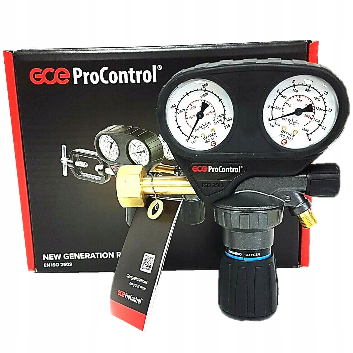 Reduktor argónu CO2 GCE ProControl je odolný