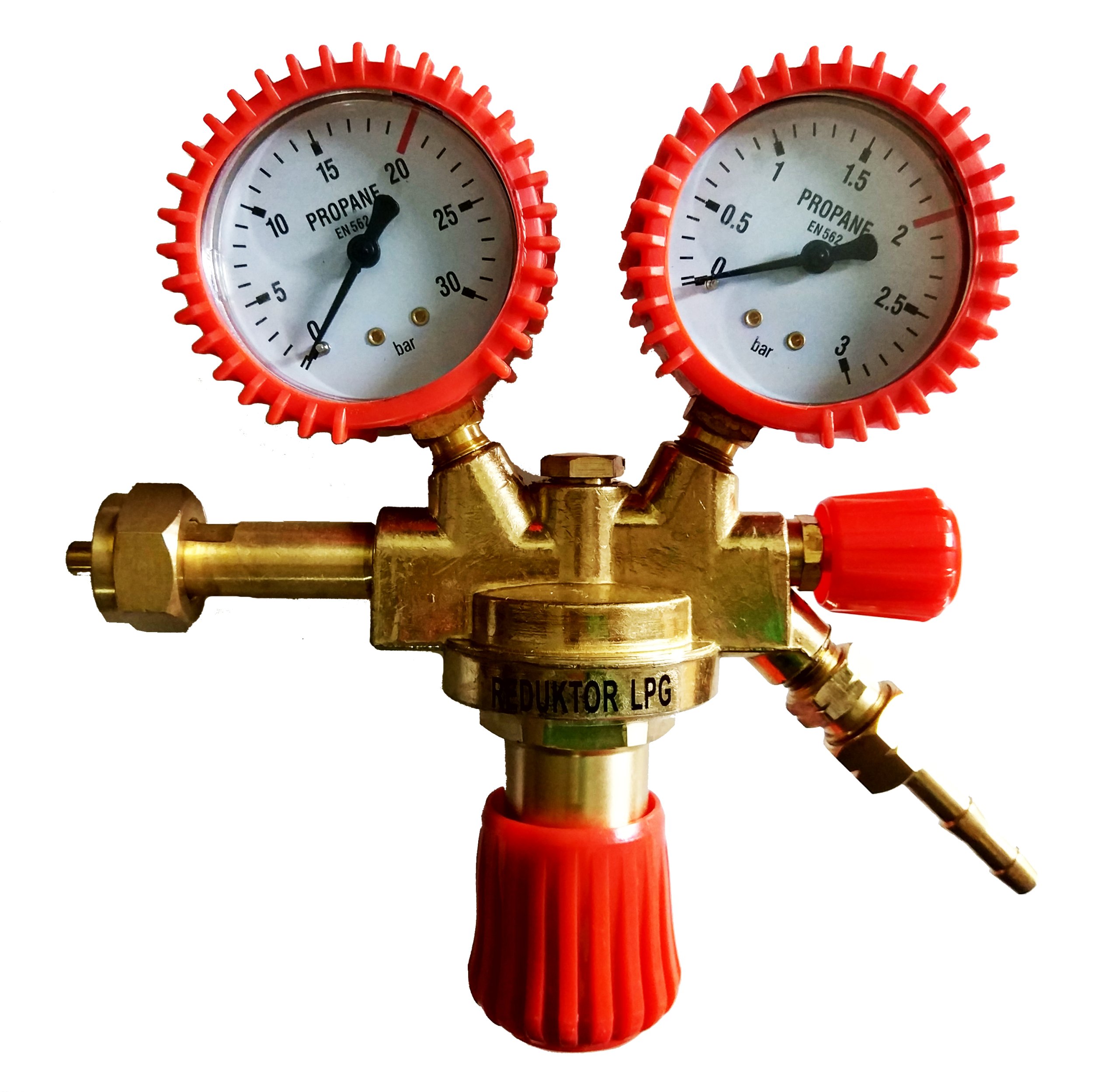 Regulátor valca PROPAN-BUTAN LPG 2 MANOMETRE