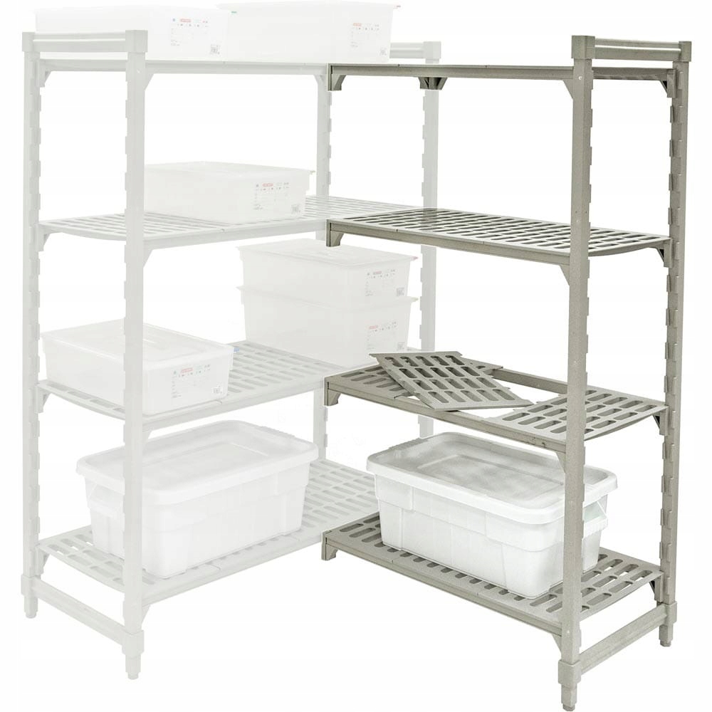 Rohový regál 1220x455x1800 mm