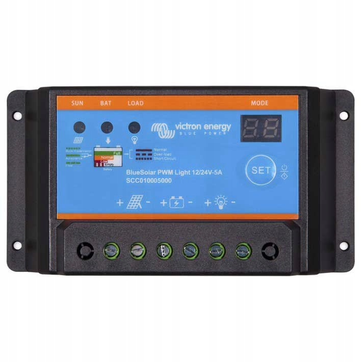 Regulátor nabíjania BlueSolar PWM Light 12 / 24V-5A