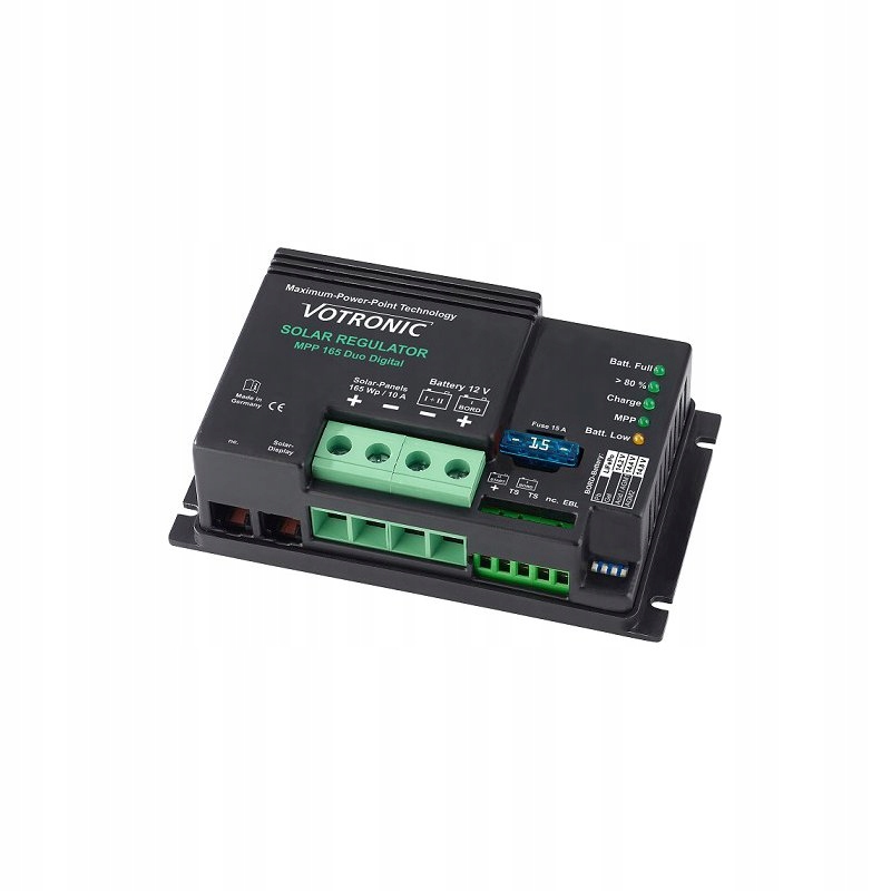 Regulátor nabíjania VOTRONIC MPP165 DUO DIG