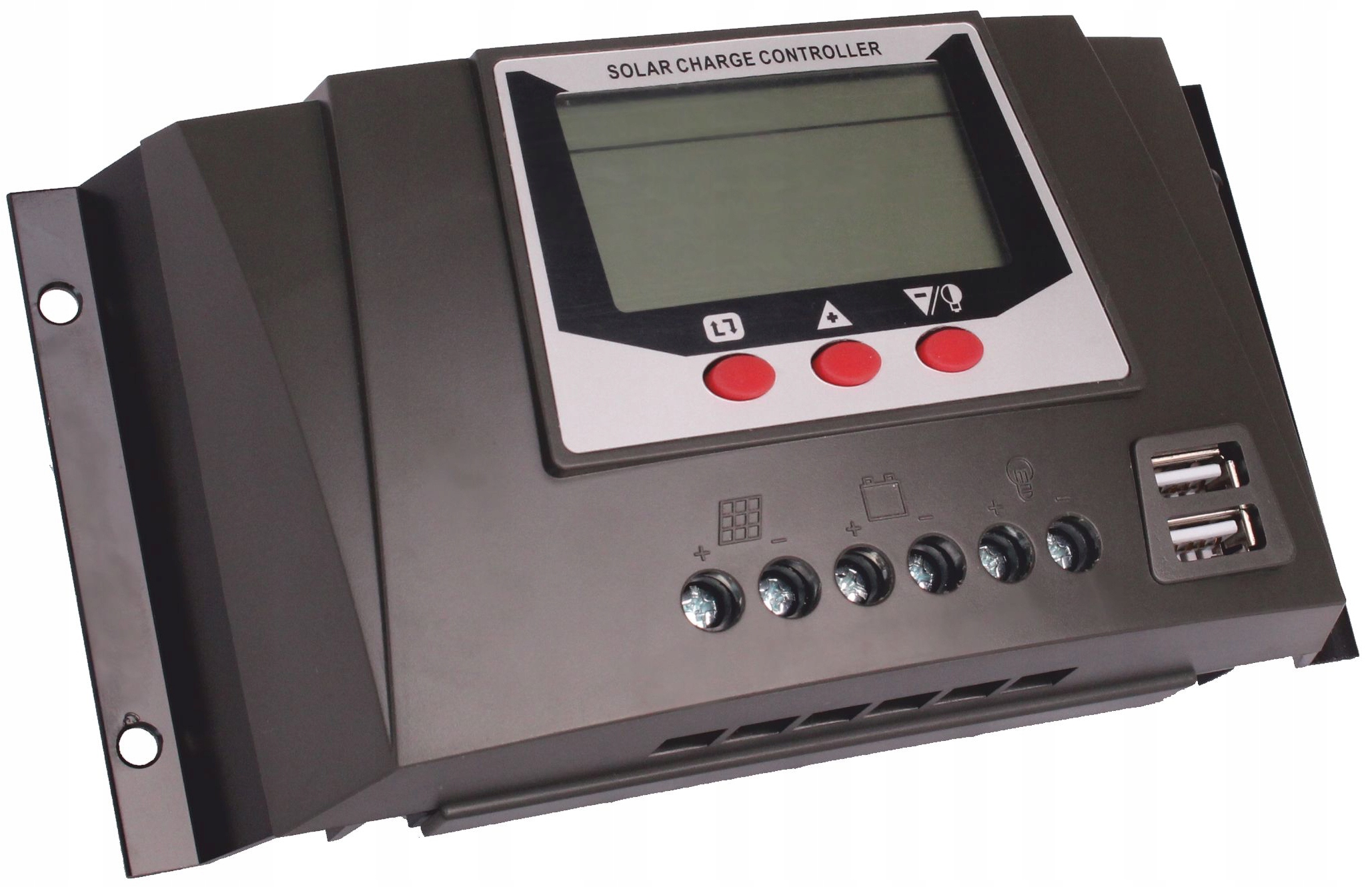 Solárny regulátor nabíjania PWM 30A 12 / 24V USB LC