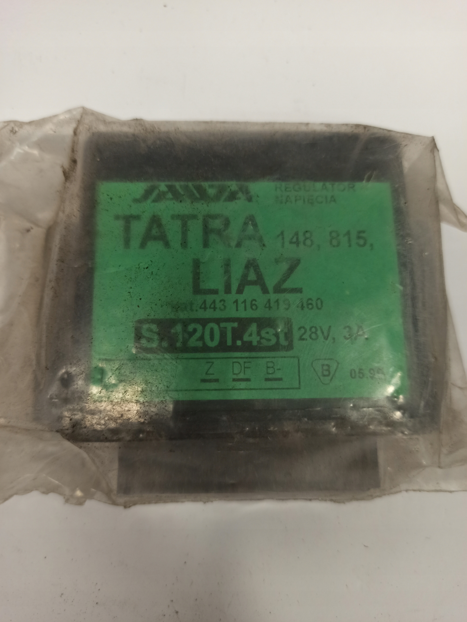 Regulátor napätia TATRA 148, 815, LIAZ 28V, 3A # 1