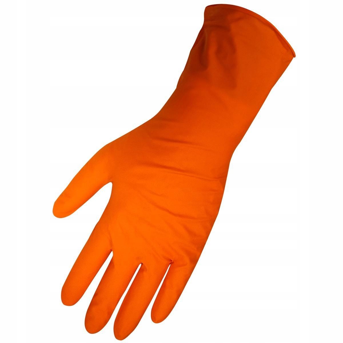 Nitrilové rukavice oranžové 100ks veľkosť M
