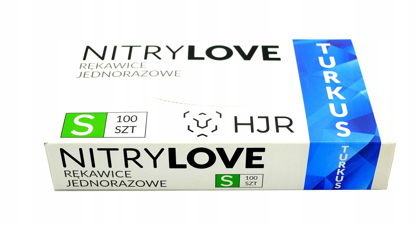 Nitrilové rukavice modré S 100 ks