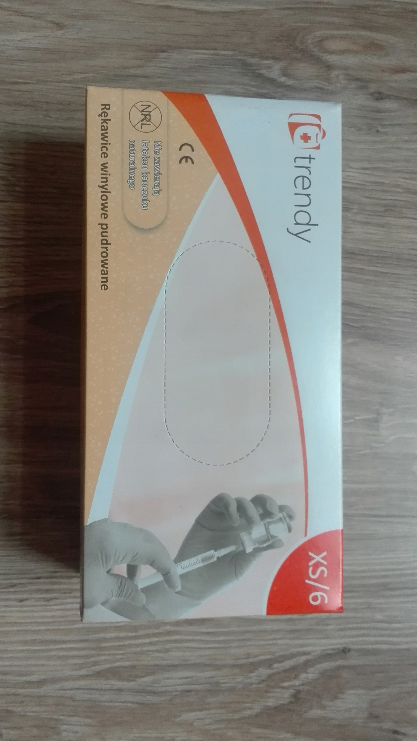 Vinylové rukavice XS 100