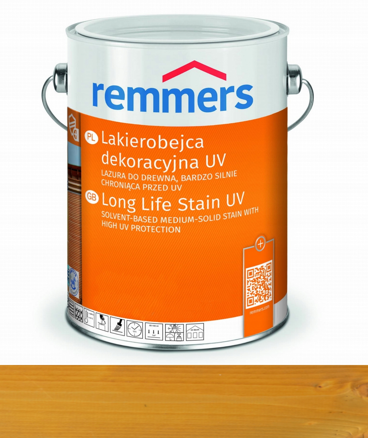 UV dekoračný lak, svetlý dub, 5 l