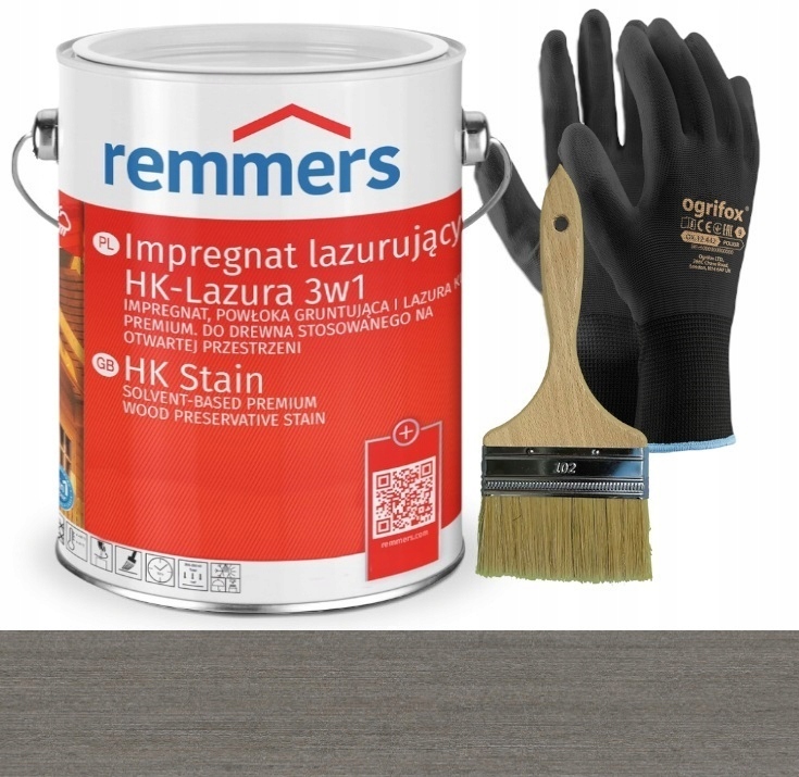 REMMERS HK-LASUROVÁ LAzúra NA FASÁDY 5L GRAFIT