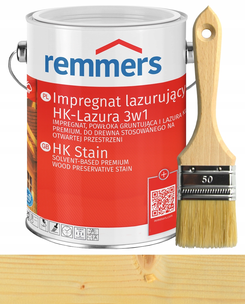 Remmers HK-Lazura impregnácia lazúr 3v1, bezfarebná, 5 l