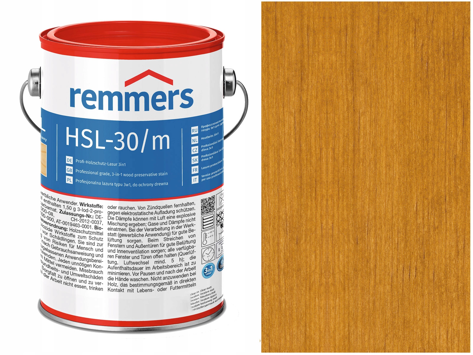 Remmers HSL-30 Profi HK-Lasur Rustikálny dub 5L