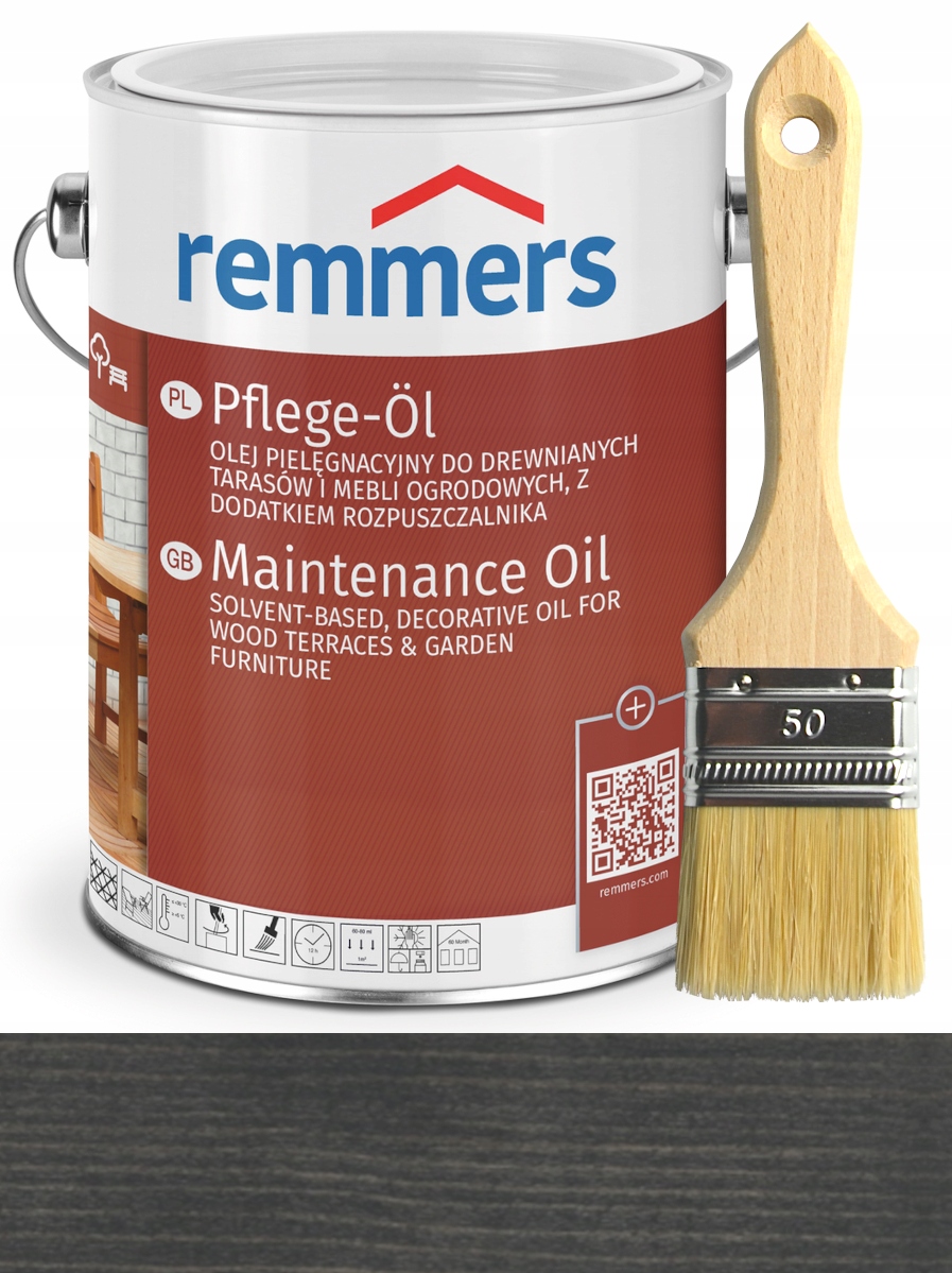 Remmers Pflege-ol terasový olej ANTRACIT 5L